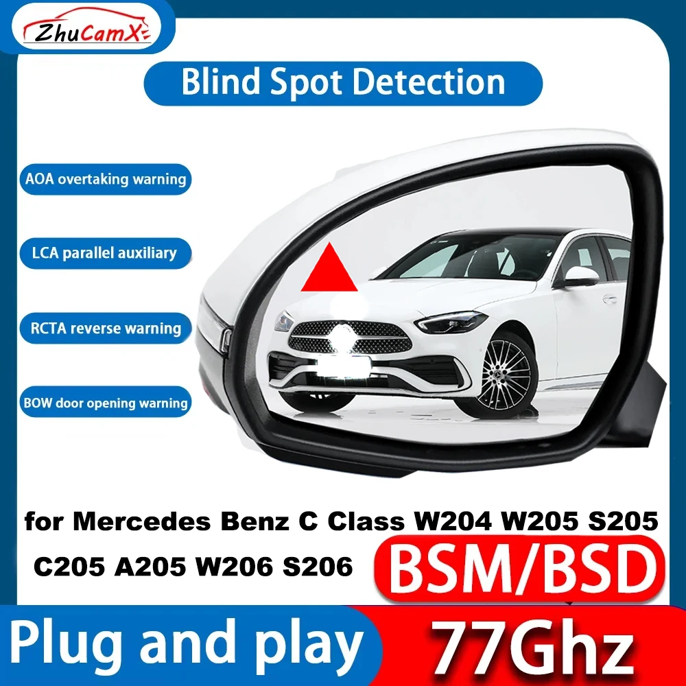 for Mercedes Benz C Class W204 W205 S205 C205 A205 W206 S206 Active Blind Spot Assist Detection Monitoring Information System
for Mercedes Benz C Class W204 W205 S205 C205 A205 W206 S206 Active Blind Spot Assist Detection Monitoring Information System