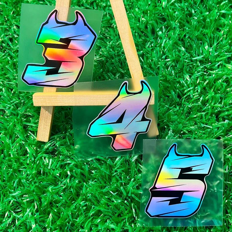 2Pcs/Set 0-9 Number Holographic Vinyl Stickers, Laser Reflective Decals for Motorcycle Fuel Tank Side Panel Universal Car Decor
2Pcs/Set 0-9 Number Holographic Vinyl Stickers, Laser Reflective Decals for Motorcycle Fuel Tank Side Panel Universal Car Decor