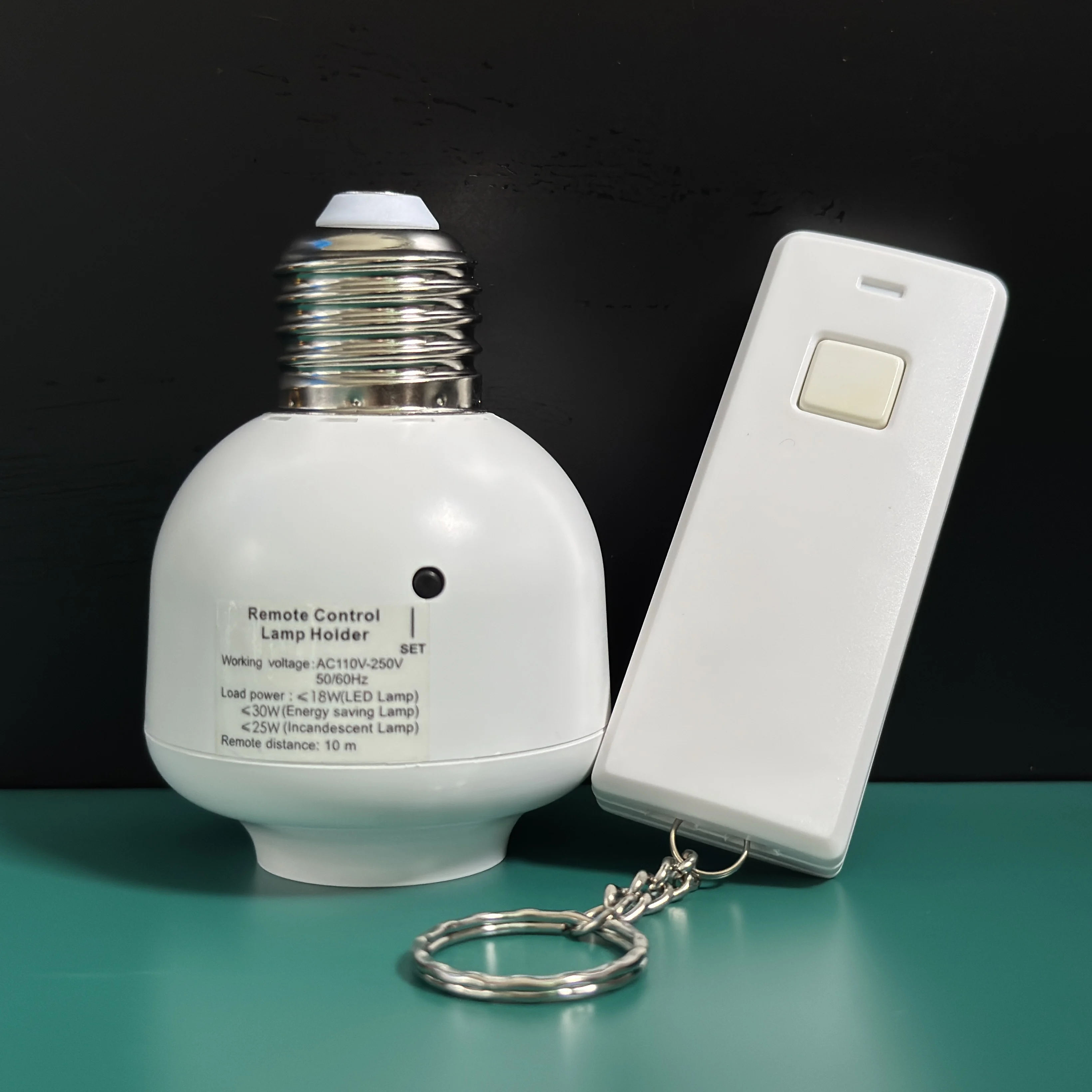 E27 screw remote control lamp head AC85-265V bulb holder switch LED lamp holder Implement remote on/off Signal through wall
E27 screw remote control lamp head AC85-265V bulb holder switch LED lamp holder Implement remote on/off Signal through wall