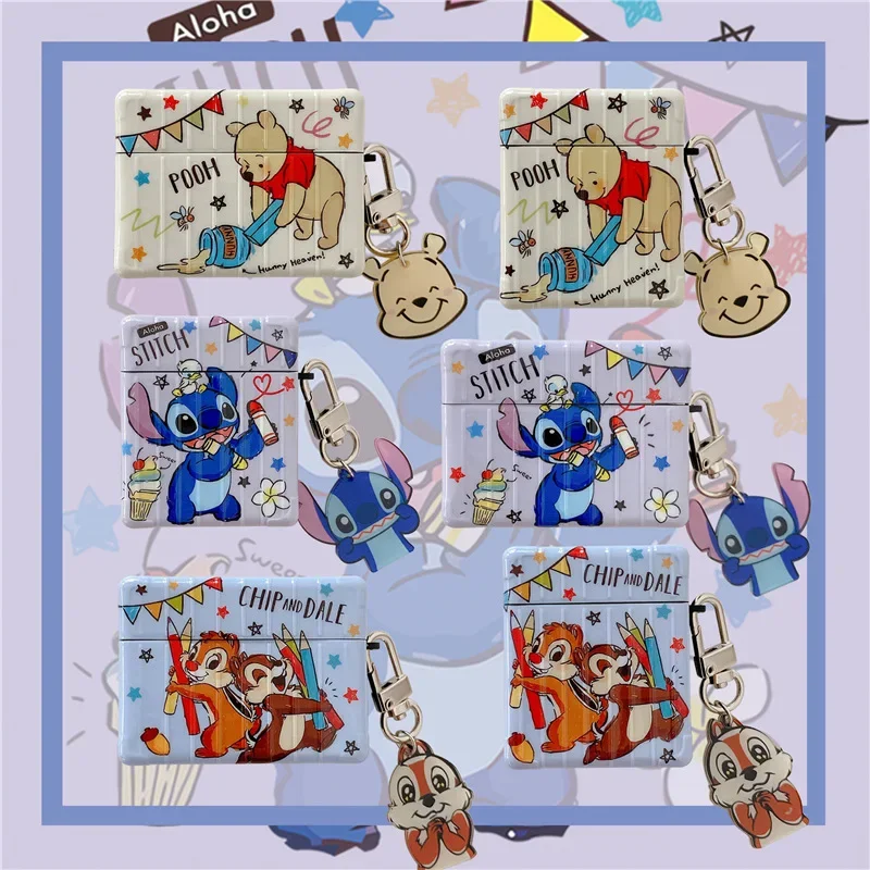 Disney Stitch Shockproof Case For Apple AirPods Pro 2 Cover Cartoon Cute Winnie Bluetooth Earphone Cases for AirPod 3 1 Funda
Disney Stitch Shockproof Case For Apple AirPods Pro 2 Cover Cartoon Cute Winnie Bluetooth Earphone Cases for AirPod 3 1 Funda