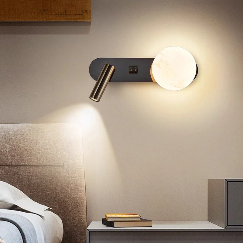 Indoor LED Wall Lamps with Switch & 350° Rotatable Spotlight Hardwired Wall Mounted Wall Lighting Wall Sconce for Bedroom Aisle
Indoor LED Wall Lamps with Switch & 350° Rotatable Spotlight Hardwired Wall Mounted Wall Lighting Wall Sconce for Bedroom Aisle