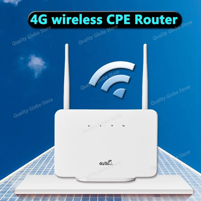 New 4G Wireless Router 300Mbps 4G LTE CPE Router Modem LAN External Antenna with Sim Card Slot for Home Travel Work
New 4G Wireless Router 300Mbps 4G LTE CPE Router Modem LAN External Antenna with Sim Card Slot for Home Travel Work