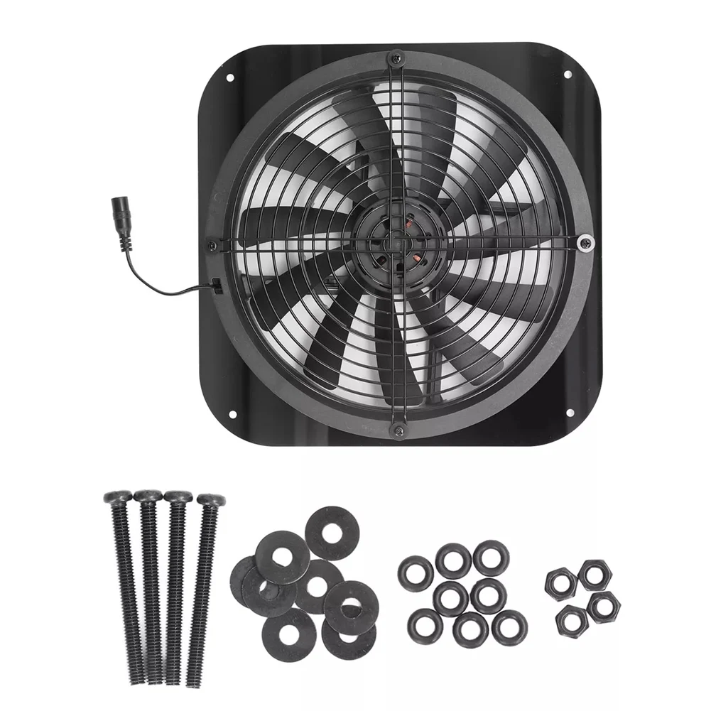 For Home Ventilation Solar Ventilation Fan Solar Exhaust Fan 9.8in Diameter Good Heat Dissipation Higher Airflow Metal Housing
For Home Ventilation Solar Ventilation Fan Solar Exhaust Fan 9.8in Diameter Good Heat Dissipation Higher Airflow Metal Housing