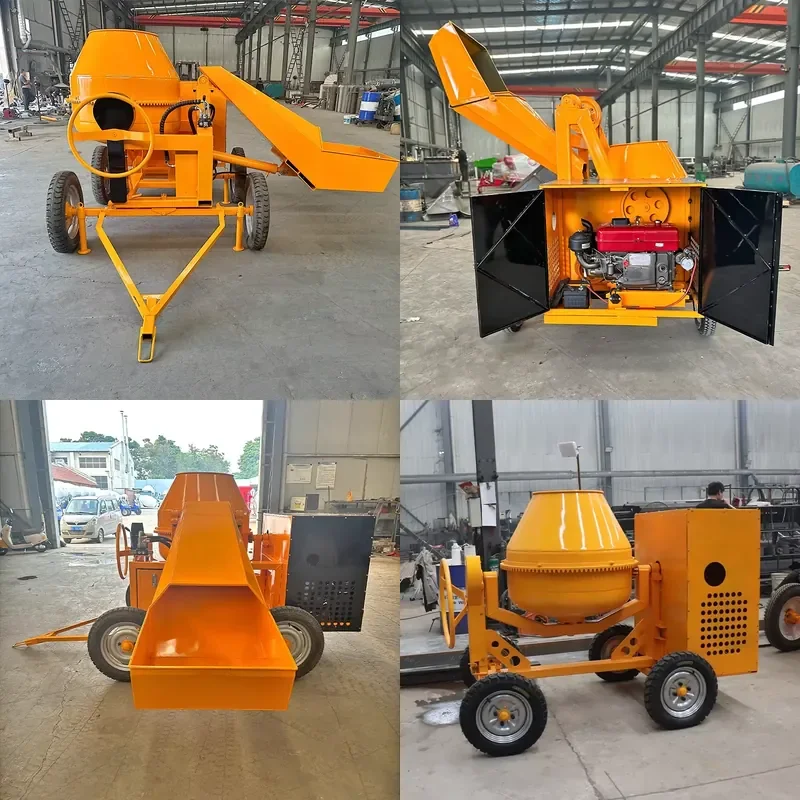 Industrial Machinery Quality Concrete Mixer 500L Automatic Self-loading Cement Mixer Machine Factory Price
Industrial Machinery Quality Concrete Mixer 500L Automatic Self-loading Cement Mixer Machine Factory Price
