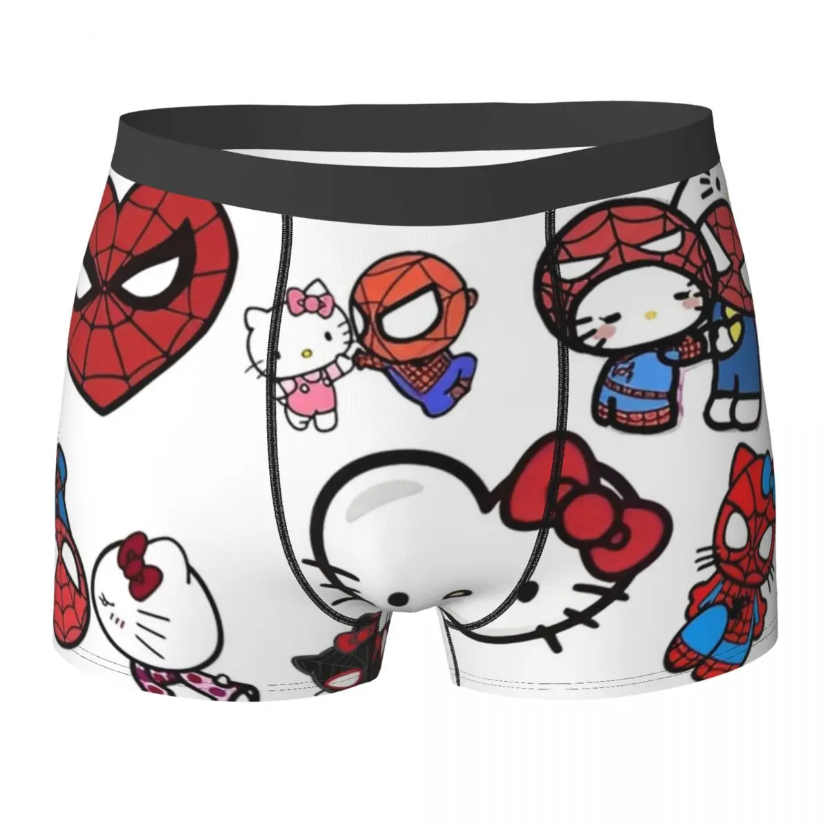 Spider-Man Underwear Japanese Hello Kitty 3D Pouch High Quality Trunk Print Shorts Briefs Classic Man Panties Plus Size
Spider-Man Underwear Japanese Hello Kitty 3D Pouch High Quality Trunk Print Shorts Briefs Classic Man Panties Plus Size