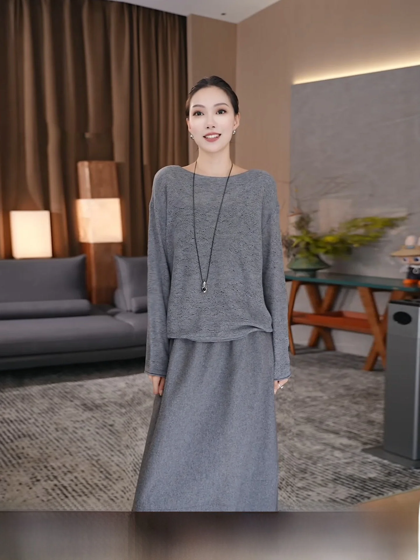Faion Textured Knitted Long Sve round Ne Base Layer Top for Women Loose Fit Polyester Fiber Daily Wear 2025 Autumn New...
Faion Textured Knitted Long Sve round Ne Base Layer Top for Women Loose Fit Polyester Fiber Daily Wear 2025 Autumn New...