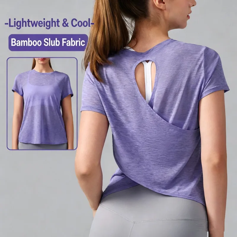 Women Open Back Workout Yoga Cover Up Quick Dry Breathable Sleeveless Workout Clothes Tank Tops for Running Fitness Summer
Women Open Back Workout Yoga Cover Up Quick Dry Breathable Sleeveless Workout Clothes Tank Tops for Running Fitness Summer