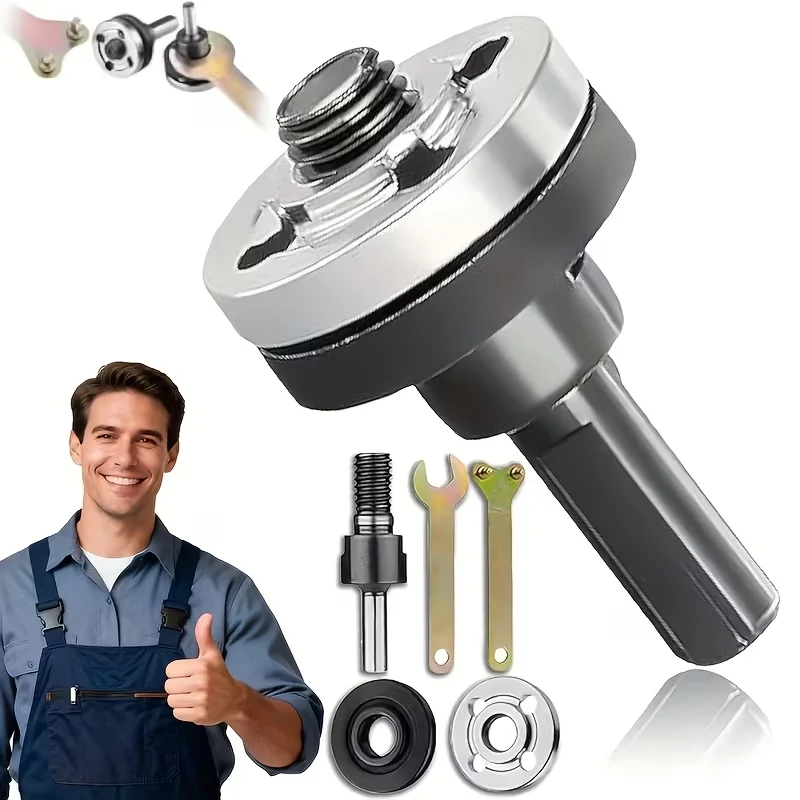 10mm Electric Drill Convert Angle Grinder Metal Connecting Rod Set -Grinding Connection Adapter For Cutting Disc Polishing Wheel
10mm Electric Drill Convert Angle Grinder Metal Connecting Rod Set -Grinding Connection Adapter For Cutting Disc Polishing Wheel