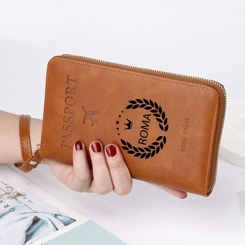 Custom Long Passport Holder Multifunctional Travel Wallet Ticket ID Card Document Organizer Zipper Closure
Custom Long Passport Holder Multifunctional Travel Wallet Ticket ID Card Document Organizer Zipper Closure