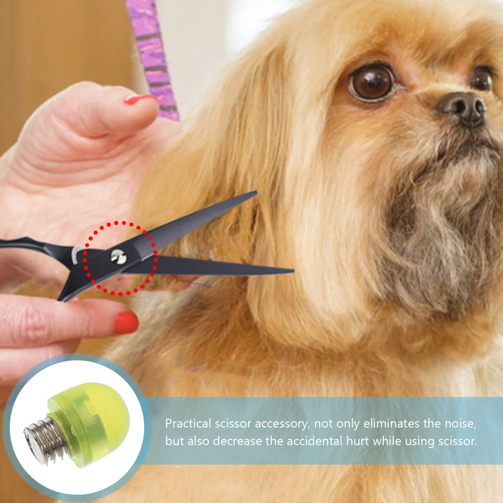 10pcs Scissors Silencers Hairdressing Mufflers Pet Grooming Quiet Trimmer Accessories Random Colors Long Service Life Practical
10pcs Scissors Silencers Hairdressing Mufflers Pet Grooming Quiet Trimmer Accessories Random Colors Long Service Life Practical