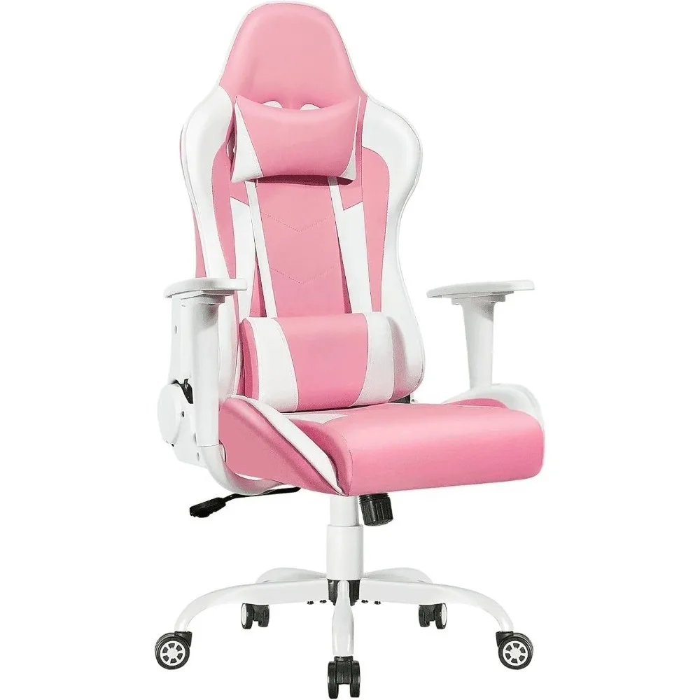 Ergonomic Adult Gaming Chair, 330 Lbs Racing Gaming Office Chair, Gaming Chair Height Adjustable with Lumbar Support
Ergonomic Adult Gaming Chair, 330 Lbs Racing Gaming Office Chair, Gaming Chair Height Adjustable with Lumbar Support