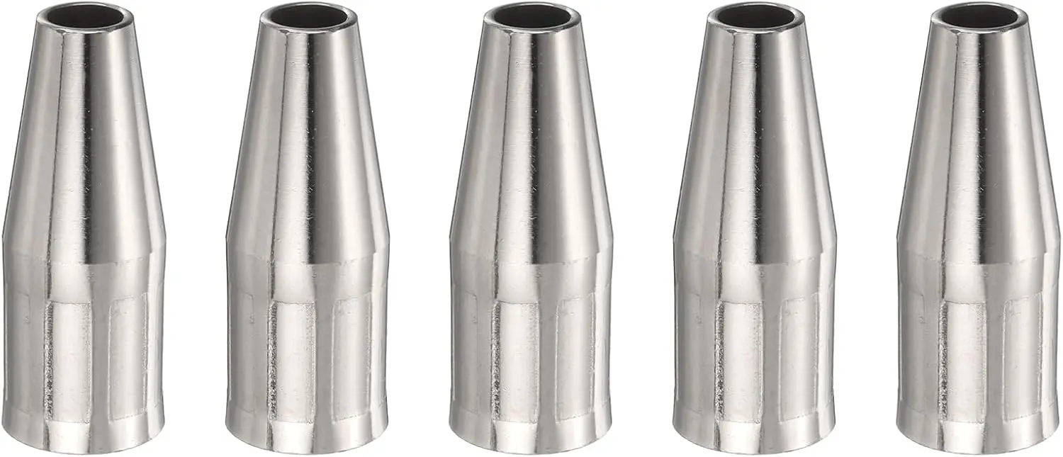 5 шт., насадка для сварочного пистолета MIG 0,4 дюйма, отверстие KP3075-1-38F, газовая сварка, медный никелированный аксессуар для PRO 100L/175L MIG Gun
5 шт., насадка для сварочного пистолета MIG 0,4 дюйма, отверстие KP3075-1-38F, газовая сварка, медный никелированный аксессуар для PRO 100L/175L MIG Gun