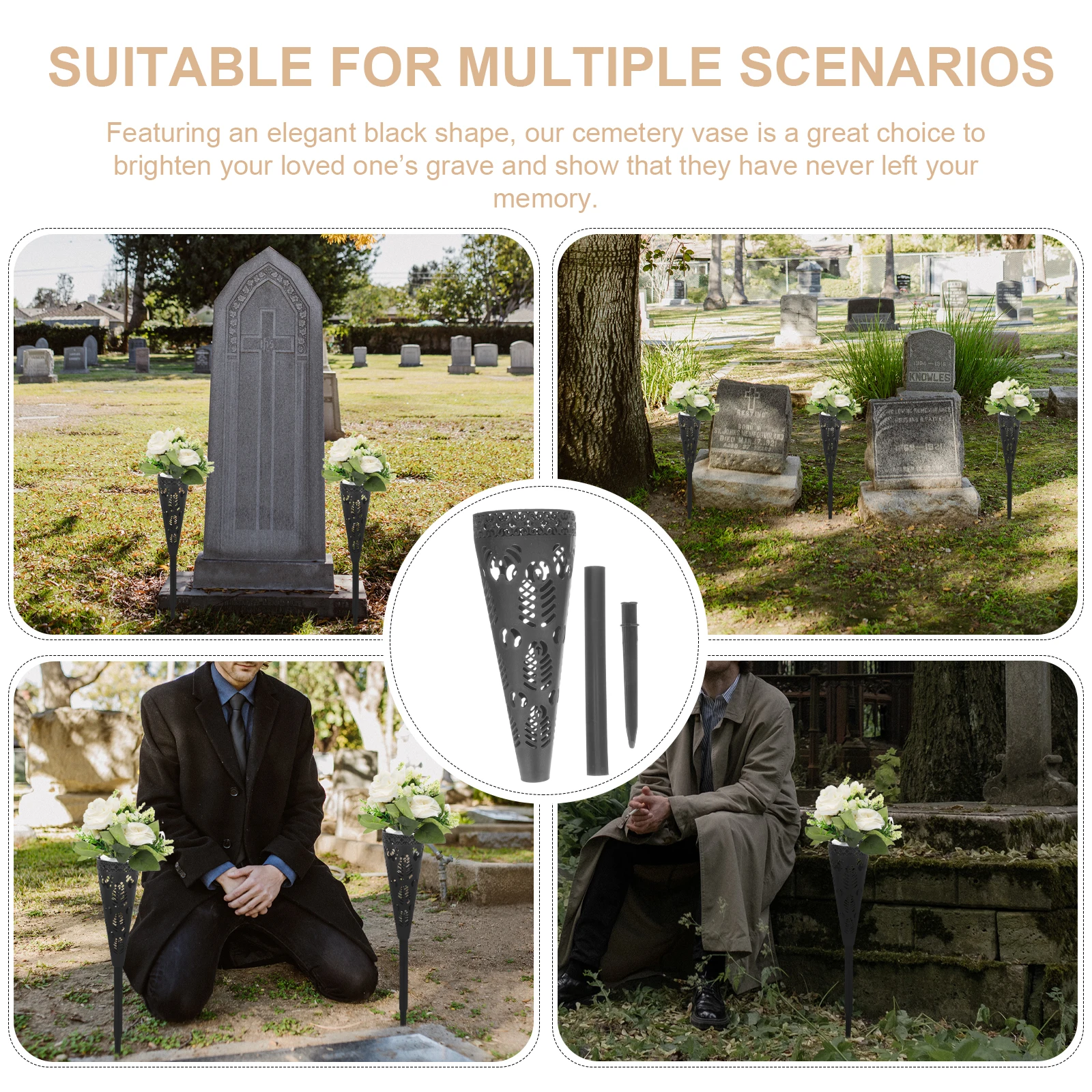 4pcs Cemetery Vase Plastic Grave Flower Pot Spike Lawn Decoration Artificial Flower Holder Outdoor Use
4pcs Cemetery Vase Plastic Grave Flower Pot Spike Lawn Decoration Artificial Flower Holder Outdoor Use