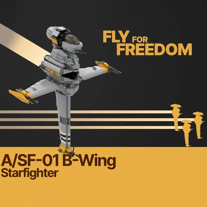 1407 шт. Speed Star Battle A/SF-01 B-Wing Starfighter Moc Коллекционное издание Строительные блоки | Обучающие и демонстрирующие игрушки в подарок
1407 шт. Speed Star Battle A/SF-01 B-Wing Starfighter Moc Коллекционное издание Строительные блоки | Обучающие и демонстрирующие игрушки в подарок