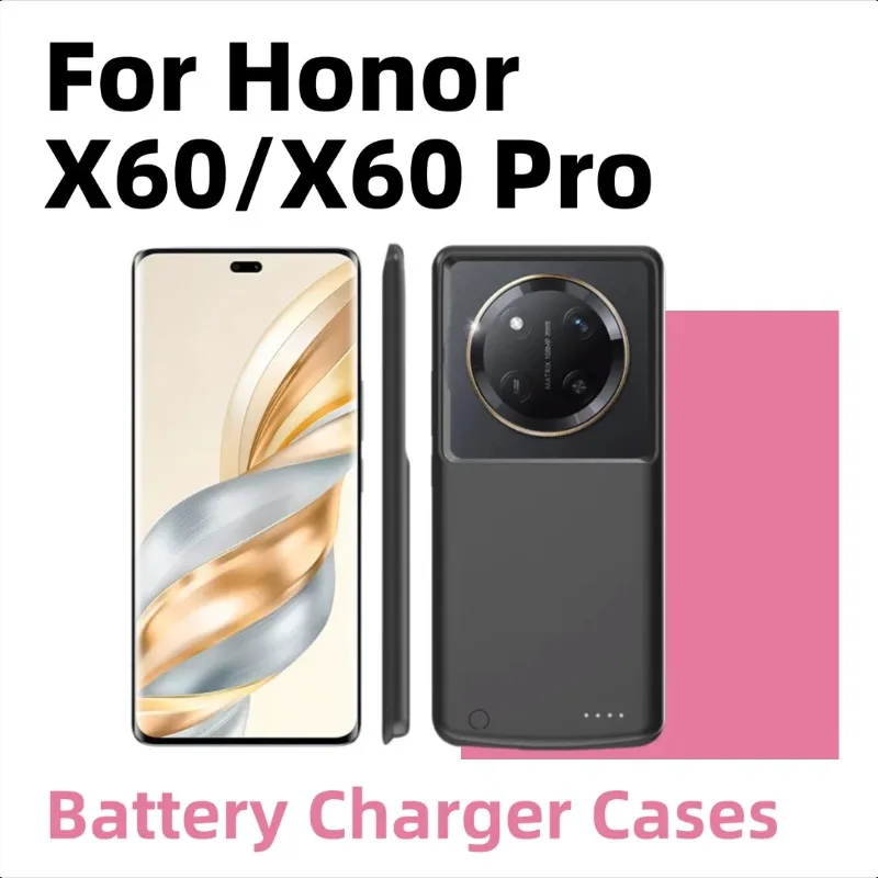 Portable Clip-on Power Bank for Honor X60/X60 Pro Large Capacity Battery Case
Portable Clip-on Power Bank for Honor X60/X60 Pro Large Capacity Battery Case