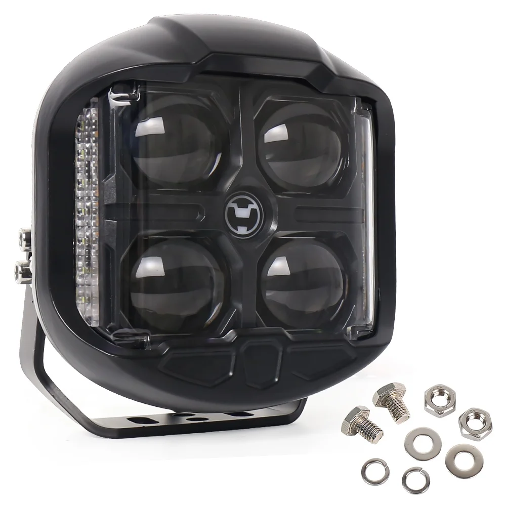 OVOVS 4x4 Accessories Clear/ Yellow Lens 65W Waterproof Spot Lights Side Strobe Light 6 Inch Led Work Light Pod
OVOVS 4x4 Accessories Clear/ Yellow Lens 65W Waterproof Spot Lights Side Strobe Light 6 Inch Led Work Light Pod