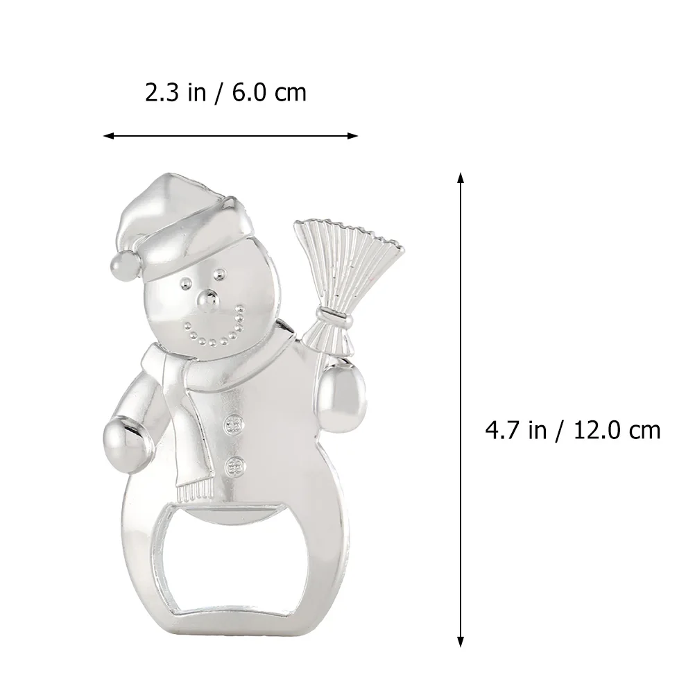 2 Pcs Wine Opener Snowman Corkscrew Bottle Christmas Supplies Gift Opening Tool Silver Beer Banquet 
2 Pcs Wine Opener Snowman Corkscrew Bottle Christmas Supplies Gift Opening Tool Silver Beer Banquet