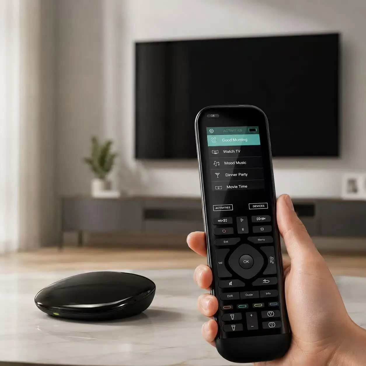 Elite Remote Control, Hub and App, Ultimate Control and Seamless Device Integration
Elite Remote Control, Hub and App, Ultimate Control and Seamless Device Integration