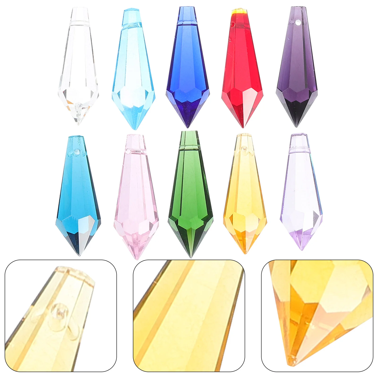 20 Pcs Small Chandelier Crystal Lighting Pendant Glass Ornament Water Drop Chandeliers Ceiling Lights
20 Pcs Small Chandelier Crystal Lighting Pendant Glass Ornament Water Drop Chandeliers Ceiling Lights