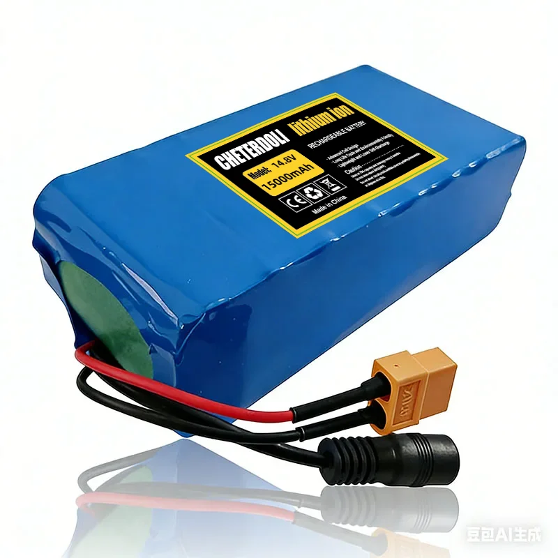 14.8V 15000mAh Lithium Battery Pack 4S4P, Suitable for Fishing Boat Searchlight DIY Backup Power
14.8V 15000mAh Lithium Battery Pack 4S4P, Suitable for Fishing Boat Searchlight DIY Backup Power