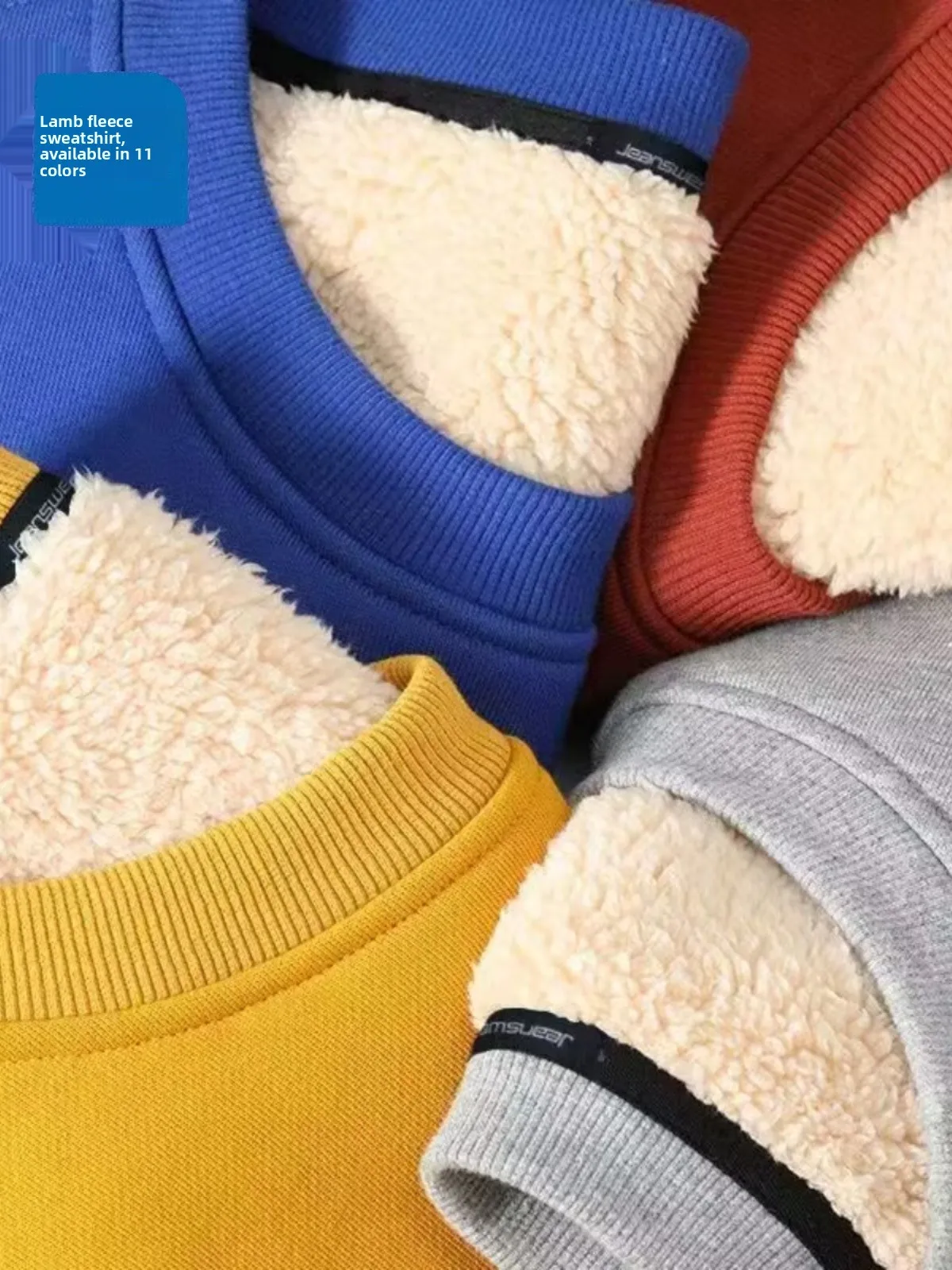 Men's Fleece Lined round Neck Sweatshirt Loose Long Sleeve T-Shirt Thickened Lamb Velvet Warm Winter Base Layer Shirt
Men's Fleece Lined round Neck Sweatshirt Loose Long Sleeve T-Shirt Thickened Lamb Velvet Warm Winter Base Layer Shirt