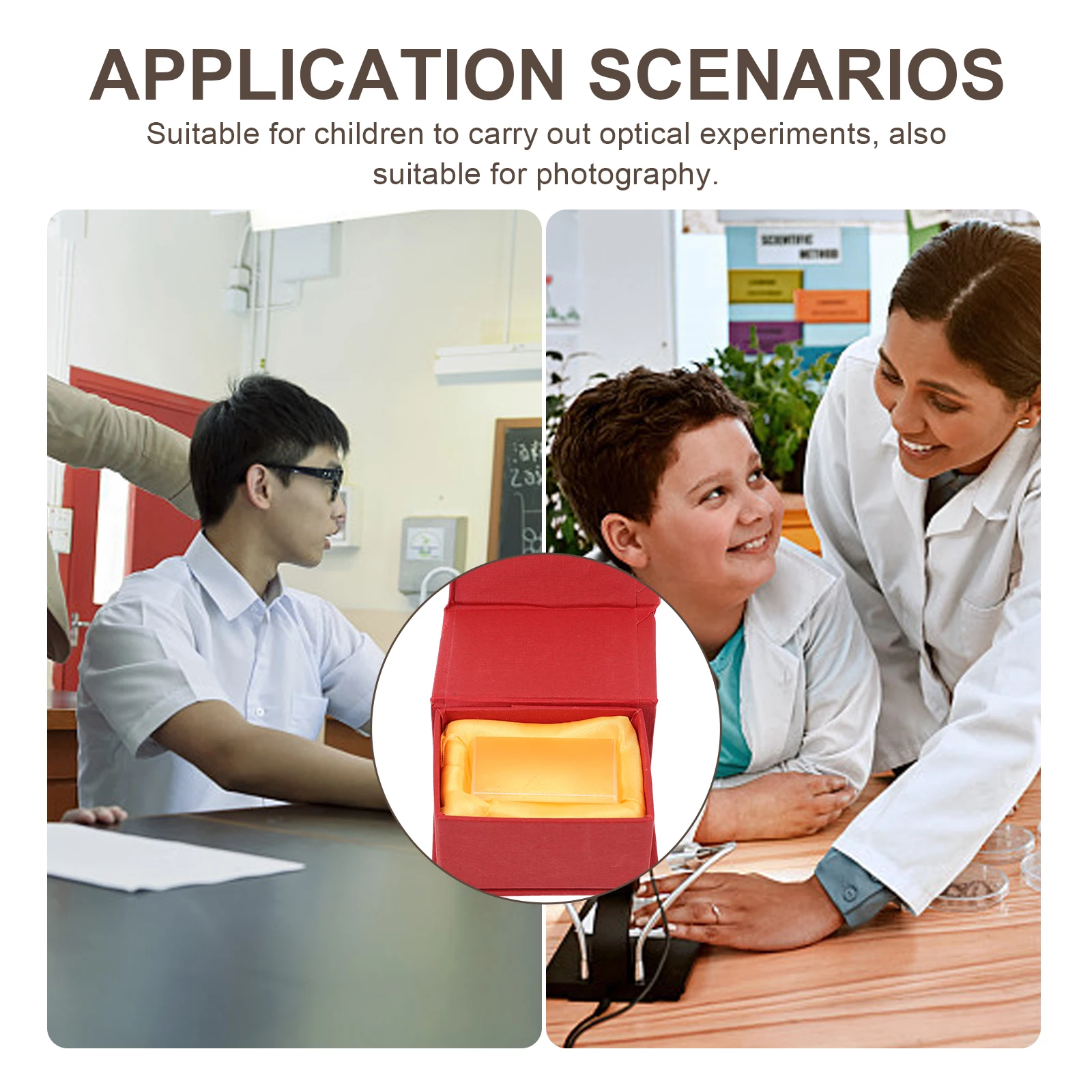 Triple Prism Physical Experiment Equipment Optical Triangular Prisms Physics Lab Teaching Tool Lightweight Portable Glass
Triple Prism Physical Experiment Equipment Optical Triangular Prisms Physics Lab Teaching Tool Lightweight Portable Glass