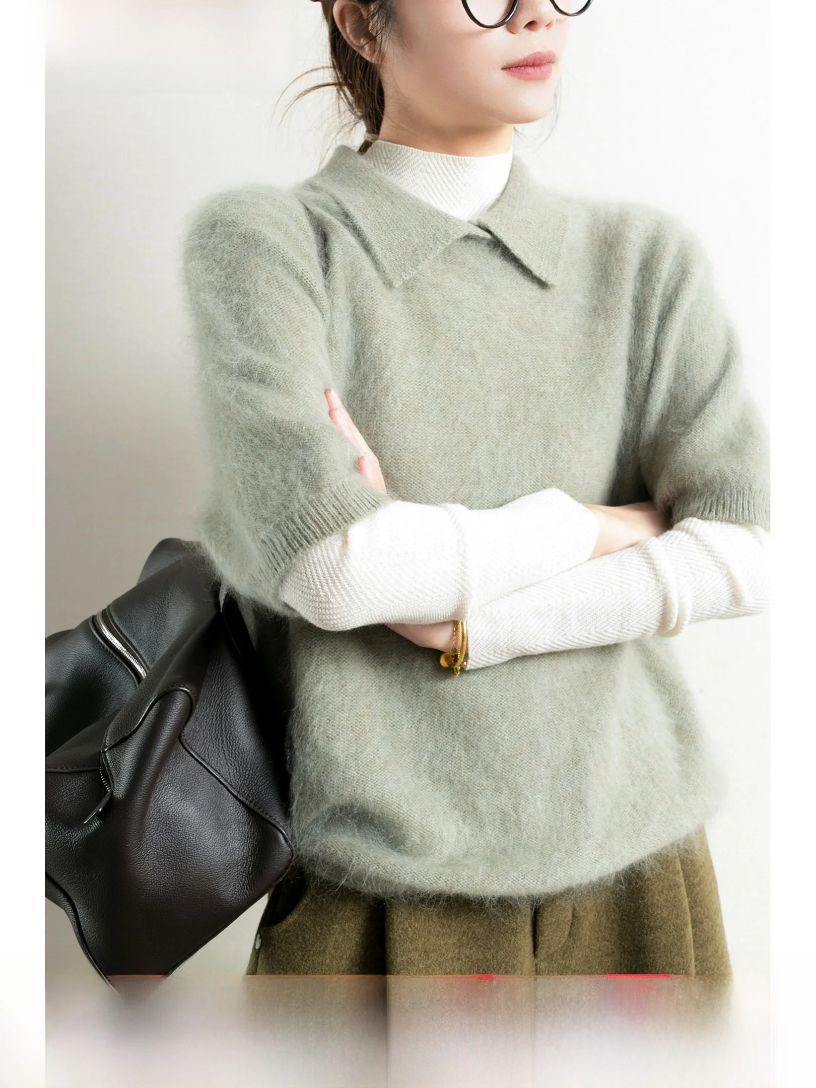 TidePA Ci lectual ey een ort Sve Women's Knitted Woolen Sweater Soft Warm Casual Sle Faion Winter 2025
TidePA Ci lectual ey een ort Sve Women's Knitted Woolen Sweater Soft Warm Casual Sle Faion Winter 2025