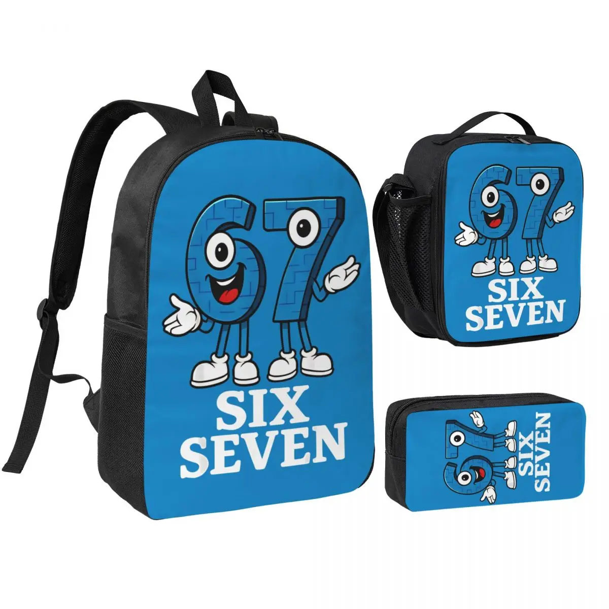 67 Six Seven 6-7 забавный итальянский Brainrot детский игровой мем 3 шт./компл. рюкзак для подросткового колледжа рюкзак сумка для обеда пенал
67 Six Seven 6-7 забавный итальянский Brainrot детский игровой мем 3 шт./компл. рюкзак для подросткового колледжа рюкзак сумка для обеда пенал