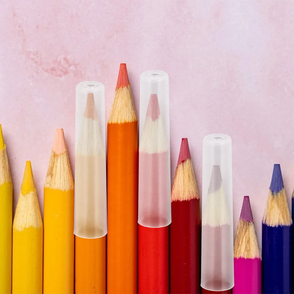 20pcs Pencil Protectors Clear Covers Office Supplies School Accessories Child Safety Extender Vibrant Tip Functional
20pcs Pencil Protectors Clear Covers Office Supplies School Accessories Child Safety Extender Vibrant Tip Functional
