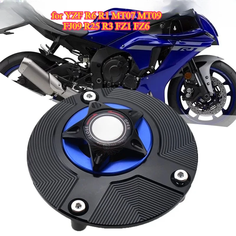 Запчасти для мотоциклов Yamaha YZF R6, R1, MT07, MT09, FJ09, R25, R3, FZ1, FZ6: крышка топливного бака с ЧПУ-обработкой, быстроразъемная.
Запчасти для мотоциклов Yamaha YZF R6, R1, MT07, MT09, FJ09, R25, R3, FZ1, FZ6: крышка топливного бака с ЧПУ-обработкой, быстроразъемная.