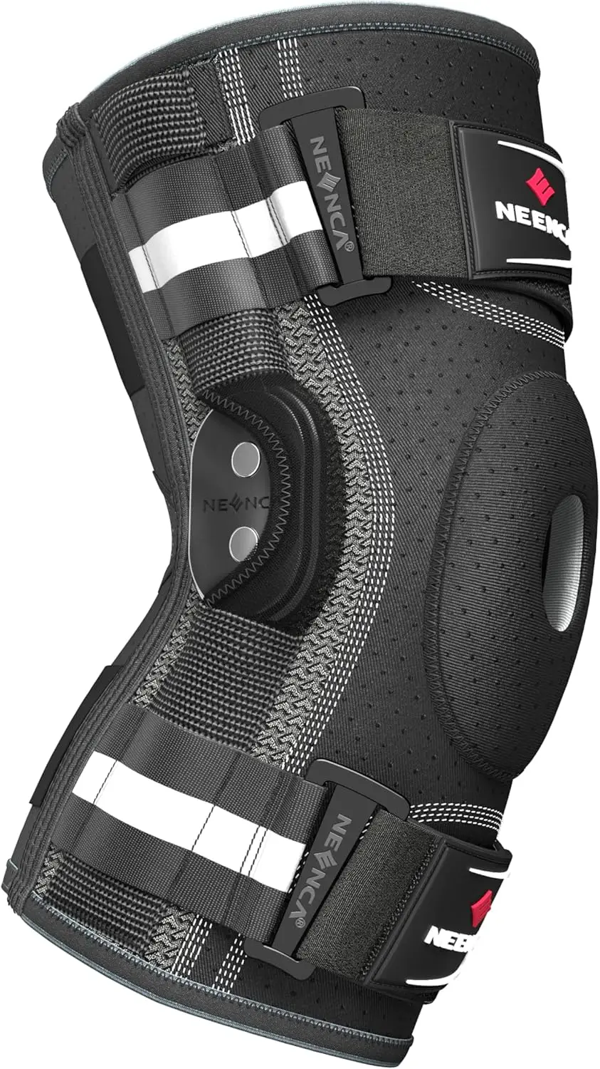 Hinged Knee Brace for Pain Relief, Dual Side Stabilizers, Support for Meniscus, ACL, Arthritis, Runner
Hinged Knee Brace for Pain Relief, Dual Side Stabilizers, Support for Meniscus, ACL, Arthritis, Runner