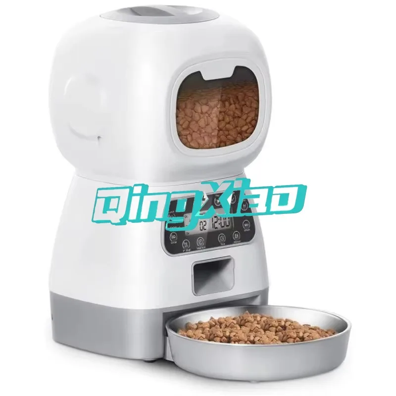 3.5L Smart Pet Feeder With WiFi App Control And Voice Recorder For Dogs Cats Timing Portion Control Automatic Dog Food Dispenser
3.5L Smart Pet Feeder With WiFi App Control And Voice Recorder For Dogs Cats Timing Portion Control Automatic Dog Food Dispenser