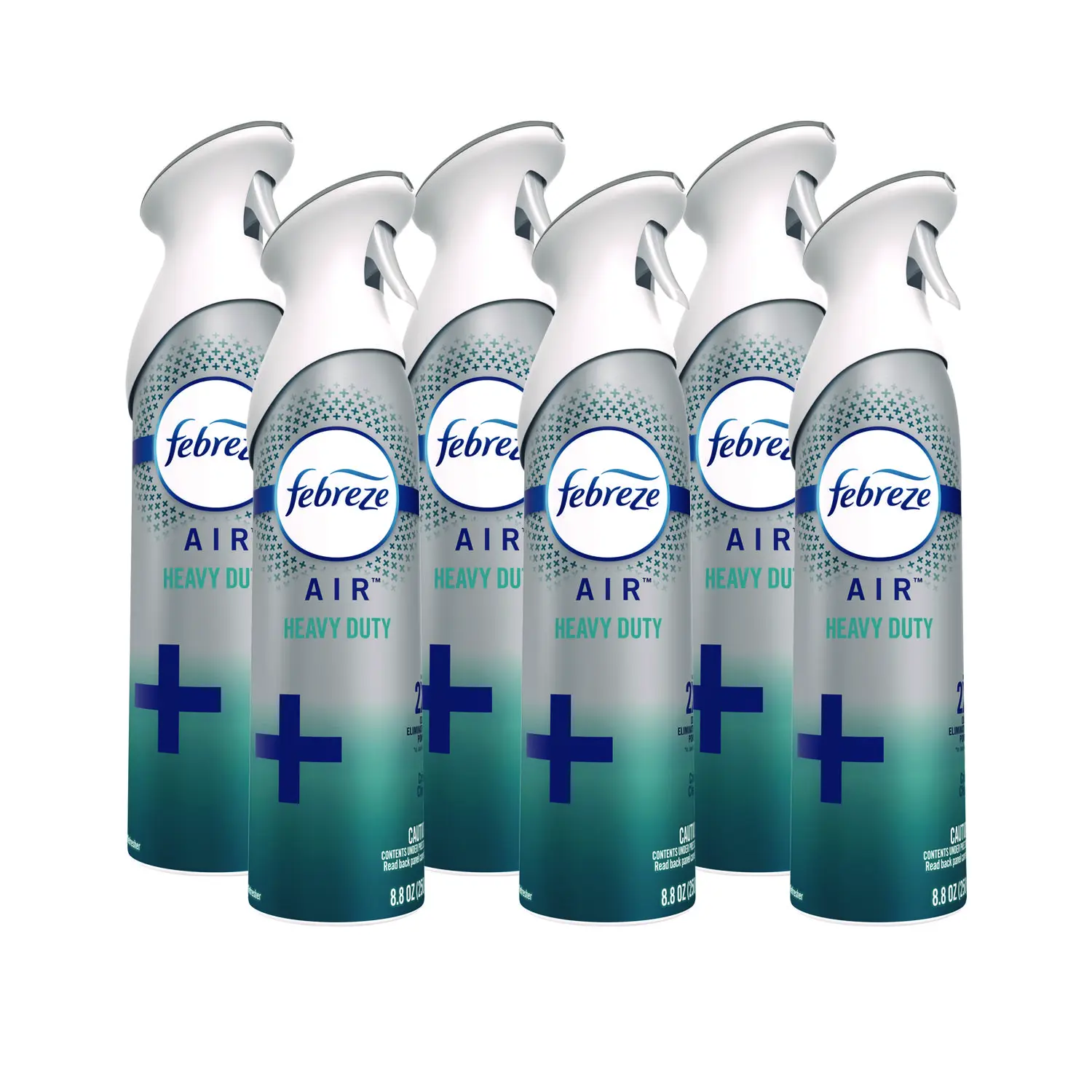 Case of 6: 8.8 Ounce Aerosol Spray Bottles, Febreze AIR, Heavy Duty, Crisp Clean Scent
Case of 6: 8.8 Ounce Aerosol Spray Bottles, Febreze AIR, Heavy Duty, Crisp Clean Scent