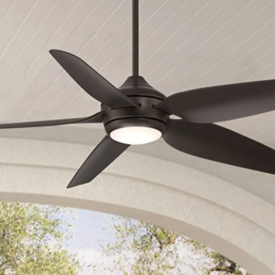 52 Del Diego Modern Industrial Indoor Outdoor Ceiling Fan with LED Light Remote Control Bronze Brown Damp Rated for Patio Exter
52 Del Diego Modern Industrial Indoor Outdoor Ceiling Fan with LED Light Remote Control Bronze Brown Damp Rated for Patio Exter