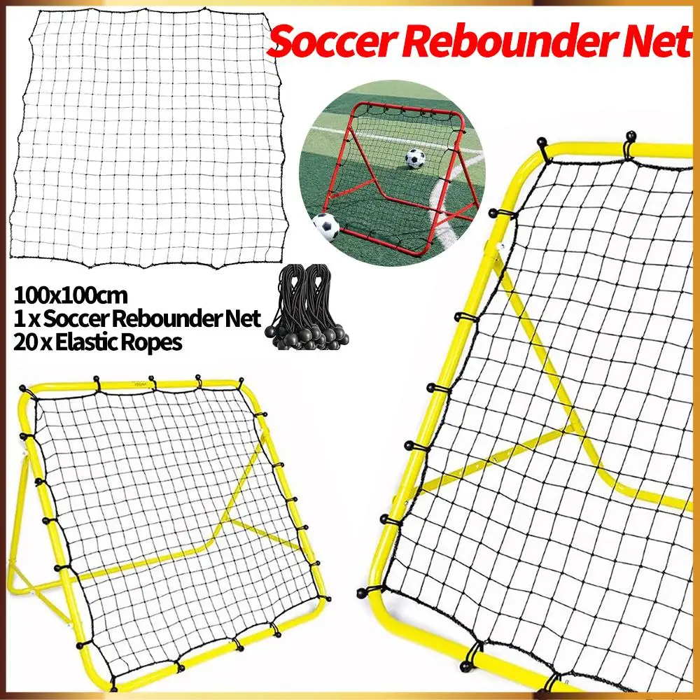 Футбольная сетка для отскока Футбольная тренировочная сетка с 20-эластичными веревками Футбольная сетка для отскока спины Сетка для тренировок для детей и взрослых
Футбольная сетка для отскока Футбольная тренировочная сетка с 20-эластичными веревками Футбольная сетка для отскока спины Сетка для тренировок для детей и взрослых
