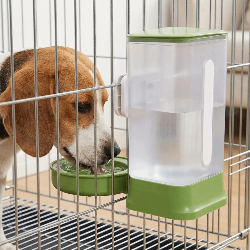 Large Capacity Dog Water Dispenser Leak-Proof Detachable Cat Food Bowl Adjustable Automatic Dog Cage Kettle Cage Accessories
Large Capacity Dog Water Dispenser Leak-Proof Detachable Cat Food Bowl Adjustable Automatic Dog Cage Kettle Cage Accessories