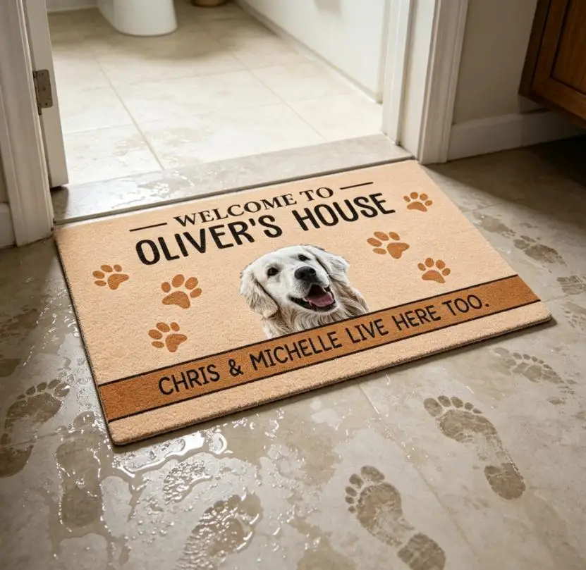 Bathroom absorbent anti slip custom pet mat personalized image quick dry doormat for wet area household use
Bathroom absorbent anti slip custom pet mat personalized image quick dry doormat for wet area household use