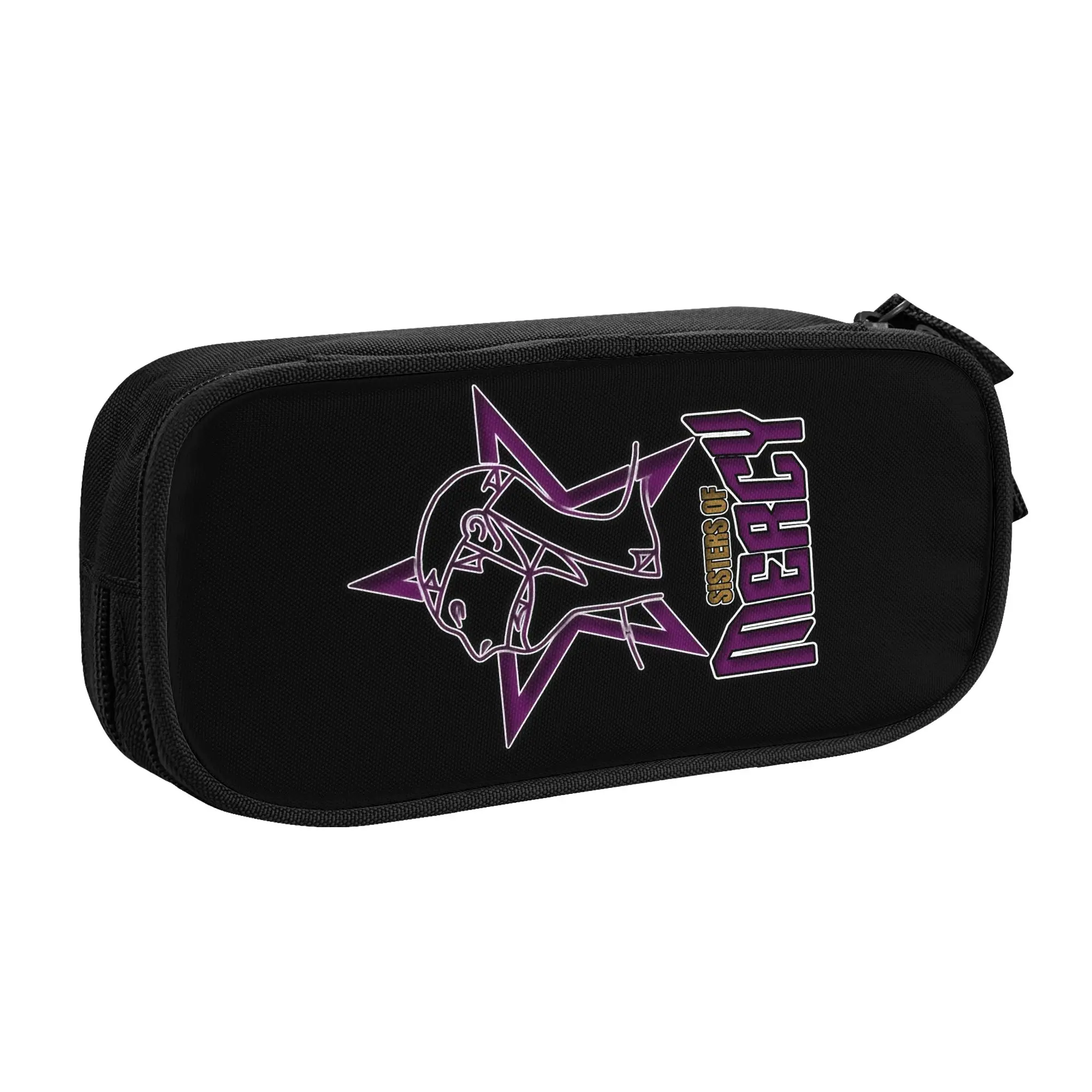 The Sisters of Mercy Pencil Case for Boy Girl Big Capacity English Rock Band Pen Bag Box School Accessories
The Sisters of Mercy Pencil Case for Boy Girl Big Capacity English Rock Band Pen Bag Box School Accessories