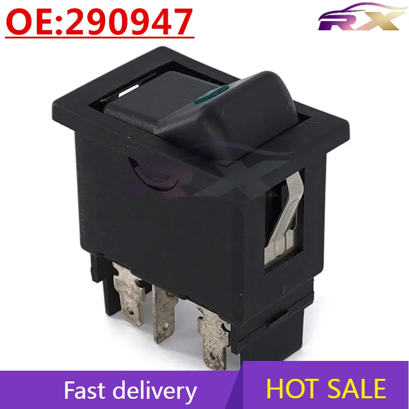 OEM:290947 Suitable For Scania Truck Glass Lifter Switch Power Window Adjustment Button Single Switch
OEM:290947 Suitable For Scania Truck Glass Lifter Switch Power Window Adjustment Button Single Switch