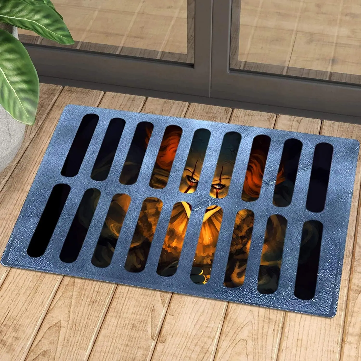 Хэллоуин 3D иллюзия клоун коврик для двери, забавный домашний/наружный коврик для домашнего декора, ужасный фильм клоун Хэллоуин ковер украшение
Хэллоуин 3D иллюзия клоун коврик для двери, забавный домашний/наружный коврик для домашнего декора, ужасный фильм клоун Хэллоуин ковер украшение