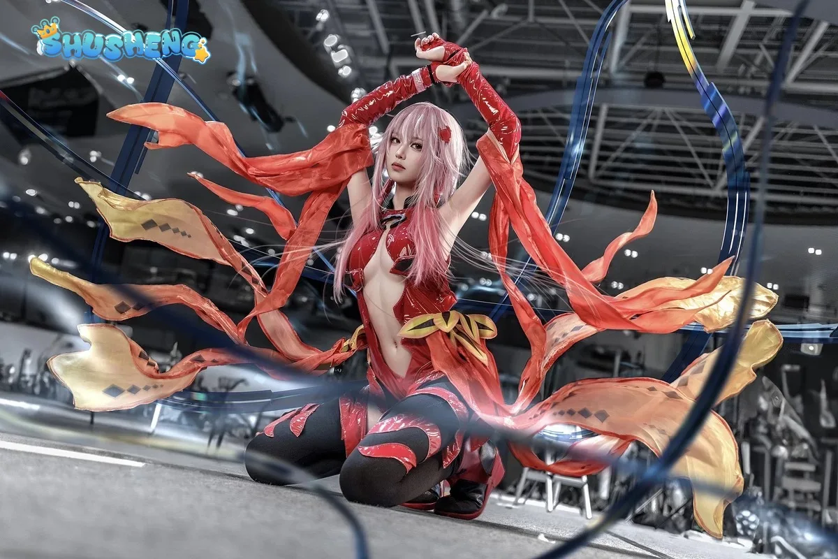 Guilty Crown Yuzuriha Inori Cosplay Costume Egoist Yuzuriha Cosplay Red Sexy Leather jumpsuit Fighting Uniform Halloween Suit
Guilty Crown Yuzuriha Inori Cosplay Costume Egoist Yuzuriha Cosplay Red Sexy Leather jumpsuit Fighting Uniform Halloween Suit