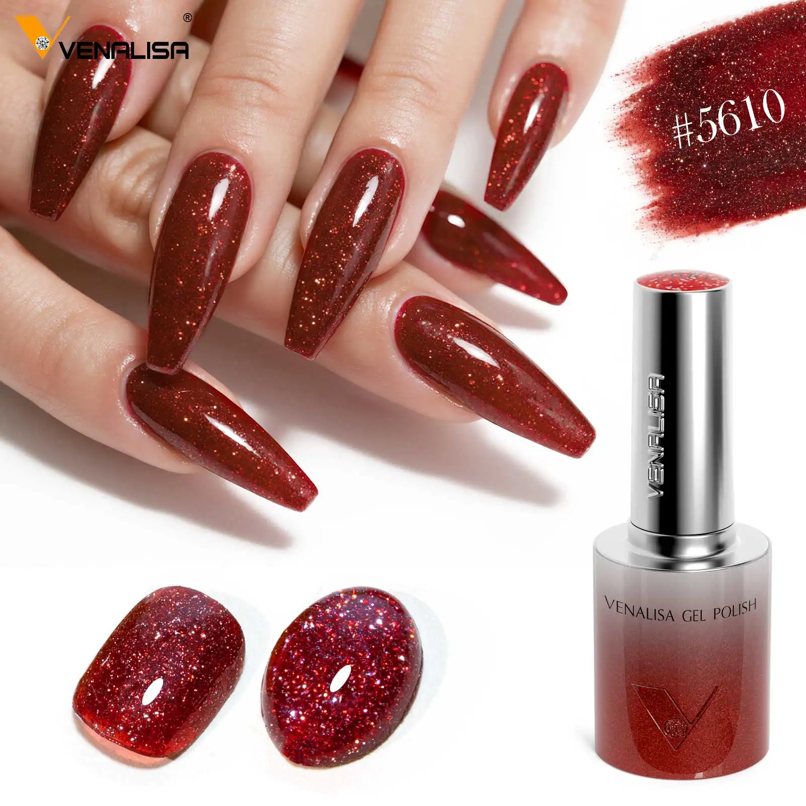 Venalisa 10ml Hema/TPO Free Nail Gel Polish Ultra Glossy Diamond Sparkle Cat Eye Gel Polish Soak Off UV LED Gel Nail Varnish
Venalisa 10ml Hema/TPO Free Nail Gel Polish Ultra Glossy Diamond Sparkle Cat Eye Gel Polish Soak Off UV LED Gel Nail Varnish