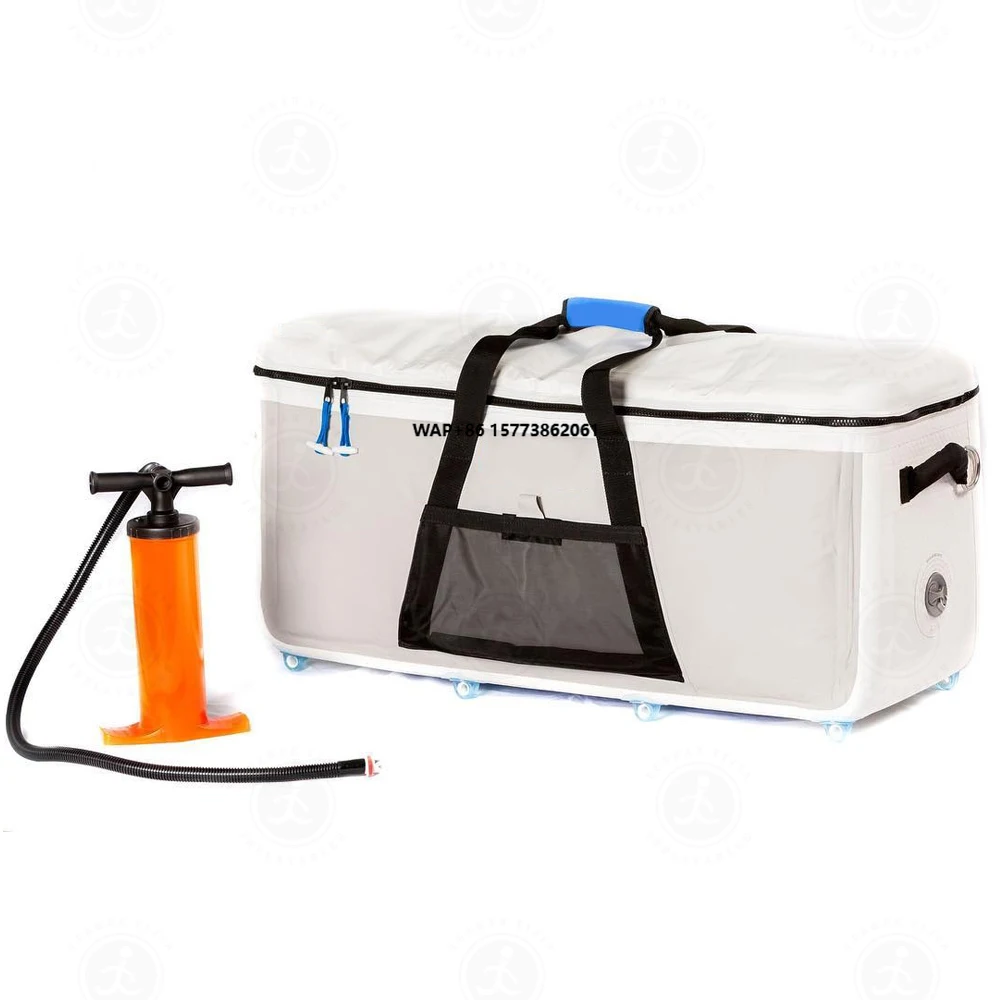 Versatile Storage Cooler Durable Lightweight Inflatable Insulation Box Cooler for Fishing or Camping
Versatile Storage Cooler Durable Lightweight Inflatable Insulation Box Cooler for Fishing or Camping