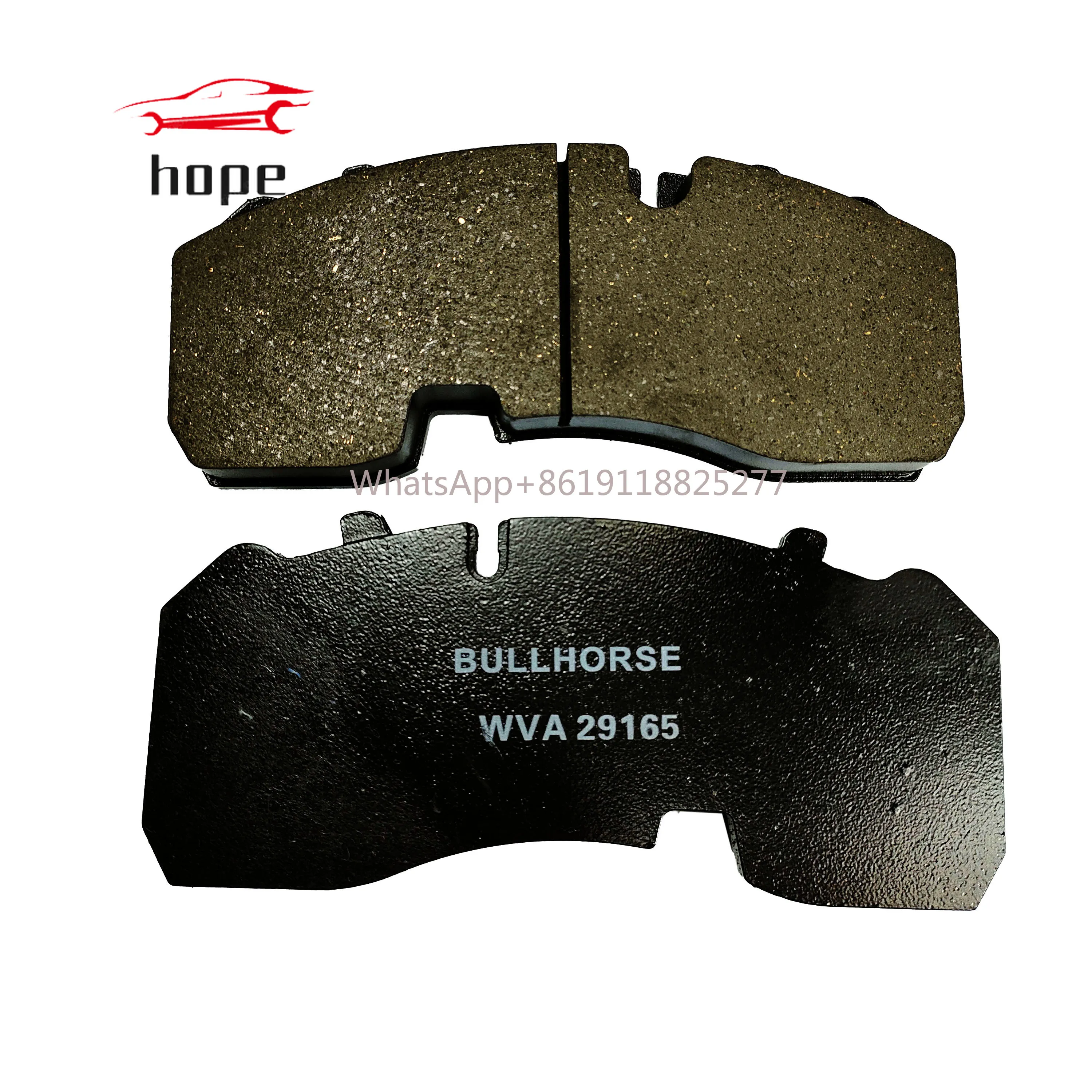 Professional Truck WVA29165 BPW ceramic semimetal brake pads TKA 29215 29268 auto spare parts accessories brake pads set
Professional Truck WVA29165 BPW ceramic semimetal brake pads TKA 29215 29268 auto spare parts accessories brake pads set