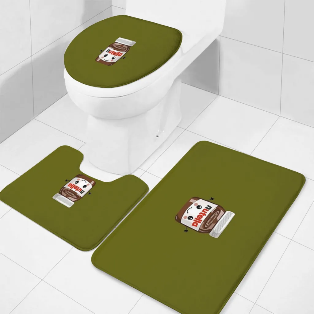 3 Pieces Non-Slip Bathroom Rug, Toilet Mat,Soft Microfibers Absorbent Bath Mat, Nutella Cutie Throw Blanket Machine Washable
3 Pieces Non-Slip Bathroom Rug, Toilet Mat,Soft Microfibers Absorbent Bath Mat, Nutella Cutie Throw Blanket Machine Washable