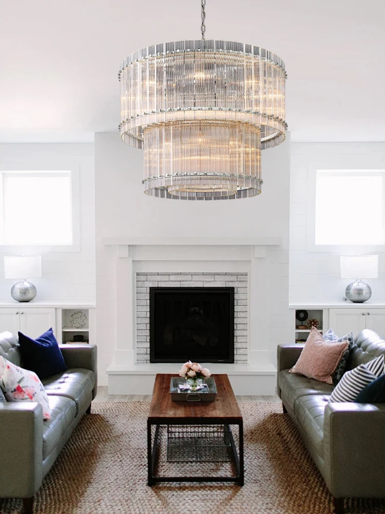 American Minimalist Glass Ceiling Pendant Lights Big Villa Duplex Decoration Luxury Hanglamp Vintage Light Fixture 2025
American Minimalist Glass Ceiling Pendant Lights Big Villa Duplex Decoration Luxury Hanglamp Vintage Light Fixture 2025