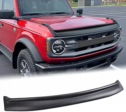 Hood Deflector for Bronco 2021-2026 | Textured Black Trail Armor
Hood Deflector for Bronco 2021-2026 | Textured Black Trail Armor