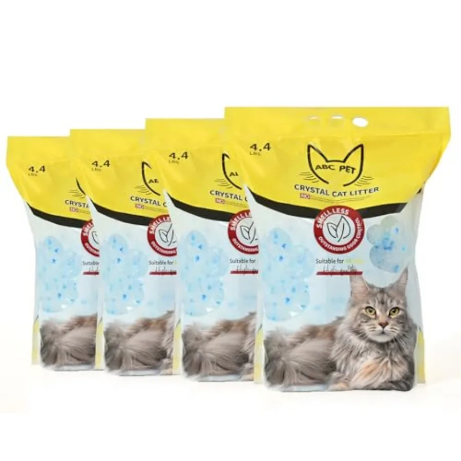 Cat Litter Crystals No Clumping Odor Control Kitty Litter Non-Clumping No scooping Low Dust, Low Tracking, Dehydrates Waste - 1
Cat Litter Crystals No Clumping Odor Control Kitty Litter Non-Clumping No scooping Low Dust, Low Tracking, Dehydrates Waste - 1