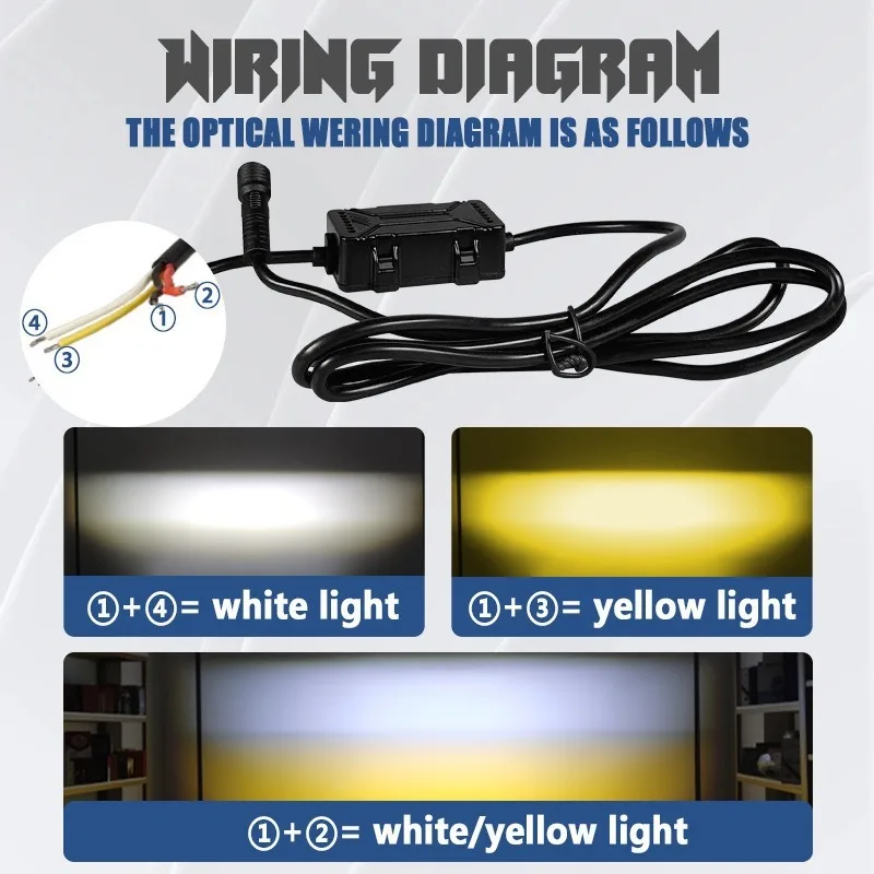 Waterproof LED Fog Light 12V 42W Dual Beam Spotlight 3000K 6000K for Car Motorcycle
Waterproof LED Fog Light 12V 42W Dual Beam Spotlight 3000K 6000K for Car Motorcycle