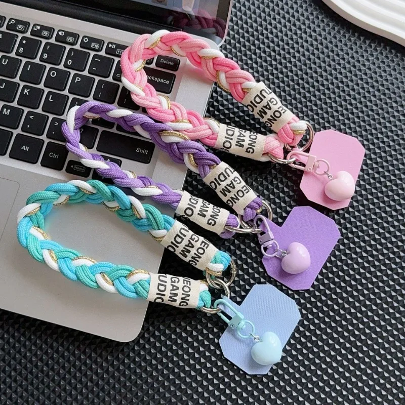Универсальный плетеный ремешок для мобильного телефона, портативный нейлоновый подвесной цепочка, кольцо, шнур, ремешок на запястье, съемный веревочный брелок для мобильного телефона
Универсальный плетеный ремешок для мобильного телефона, портативный нейлоновый подвесной цепочка, кольцо, шнур, ремешок на запястье, съемный веревочный брелок для мобильного телефона